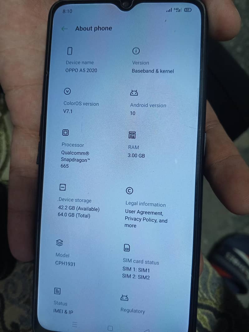 OPPO A5 3