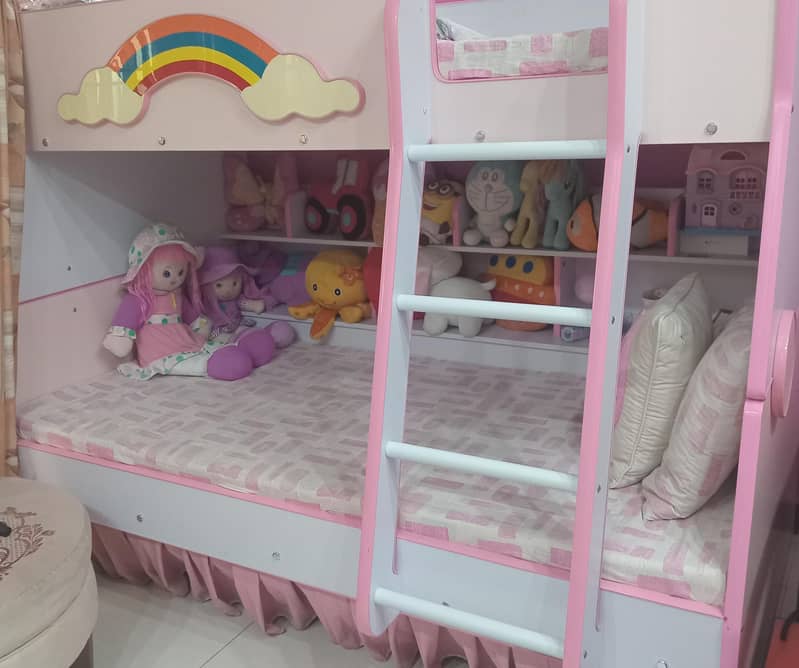 Rainbow Bunk Bed 1