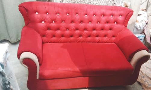 02 Seater sofa with 02 sofa chair