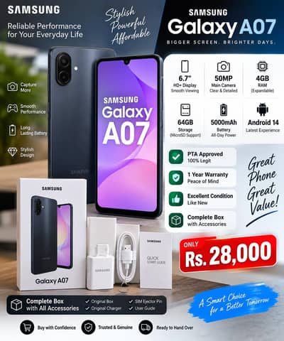Samsung Mobile A07 5G