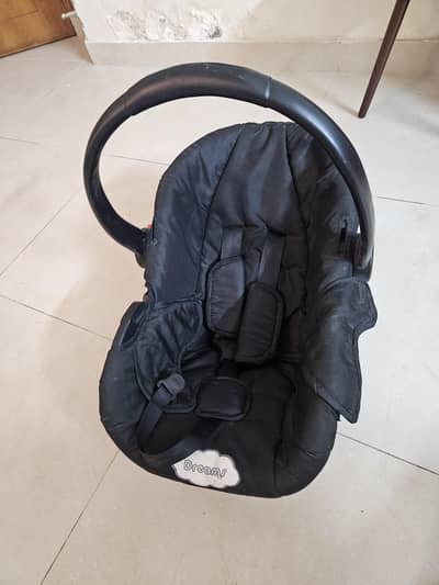 Baby car seat with ISO Fix anchors