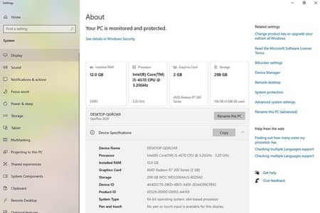 Dell OptiPlex 3020 | Core i5 4th Gen | 12GB RAM | 2GB AMD Graphics