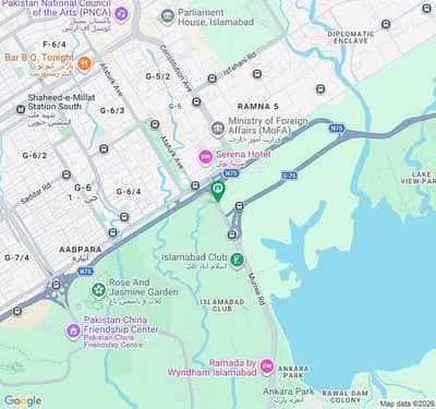 Prime Hotel/Motel Corner Plot for Sale on Club Road Islamabad | Near Islamabad Club | Rawal Lake & Margalla Hills View | Ideal for Investors & Hospitality Brands