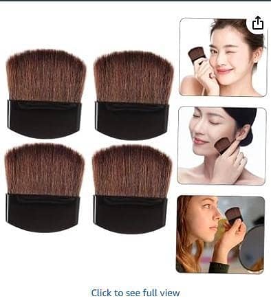 Mini Powder Blush Brush, 3 Pcs Small Makeup Brush Facial Makeup Brush, Blush Brushes, Makeup Brushes and Tools RA5241