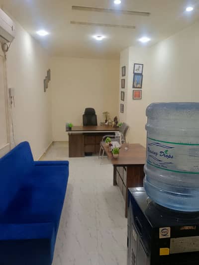 Sharing Furnished Office Madina Heights Studio Flat Lift Parking For Rent Near Jinnah Hospital Send Message On My WhatsApp & I Will Send Video
