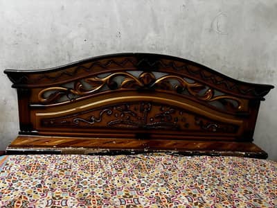 Double size Bed with Medicated Mattress
