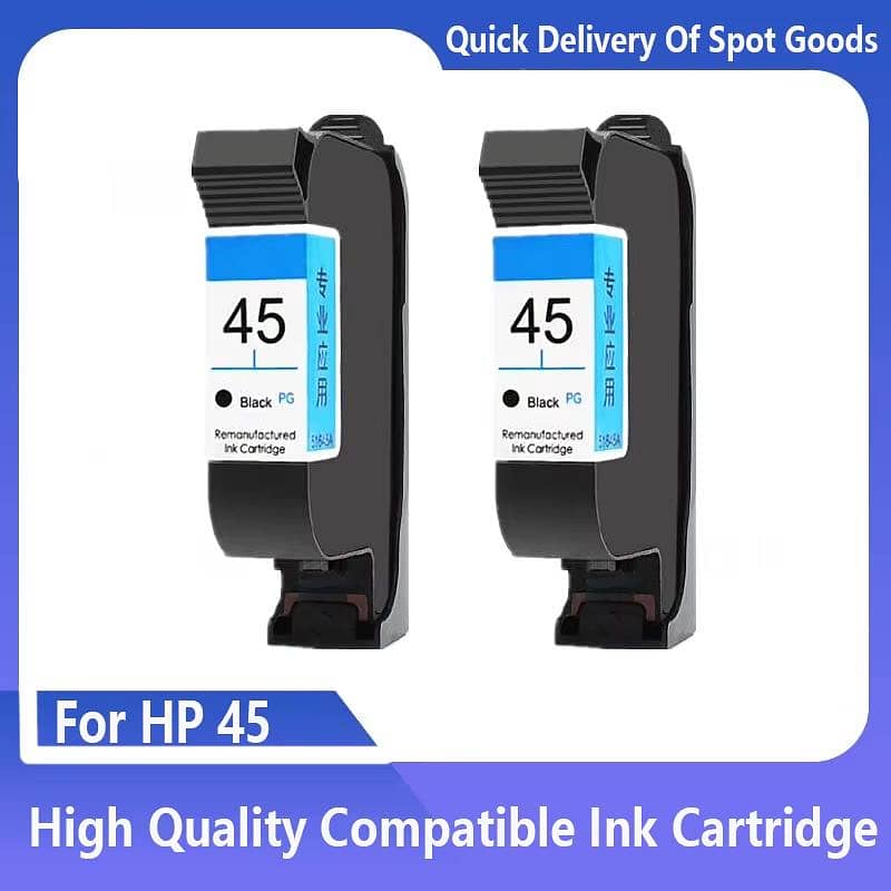 HP45 Compatible Ink Cartridge for Plotters 1
