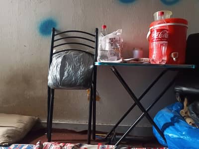 table and chair