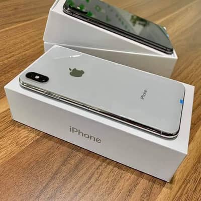 Apple iPhone X 256 GB mein official PTI pro 10 by 10 condition no open