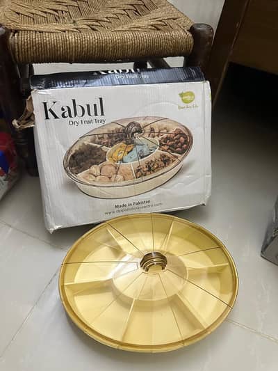 kabul 7 portion tray