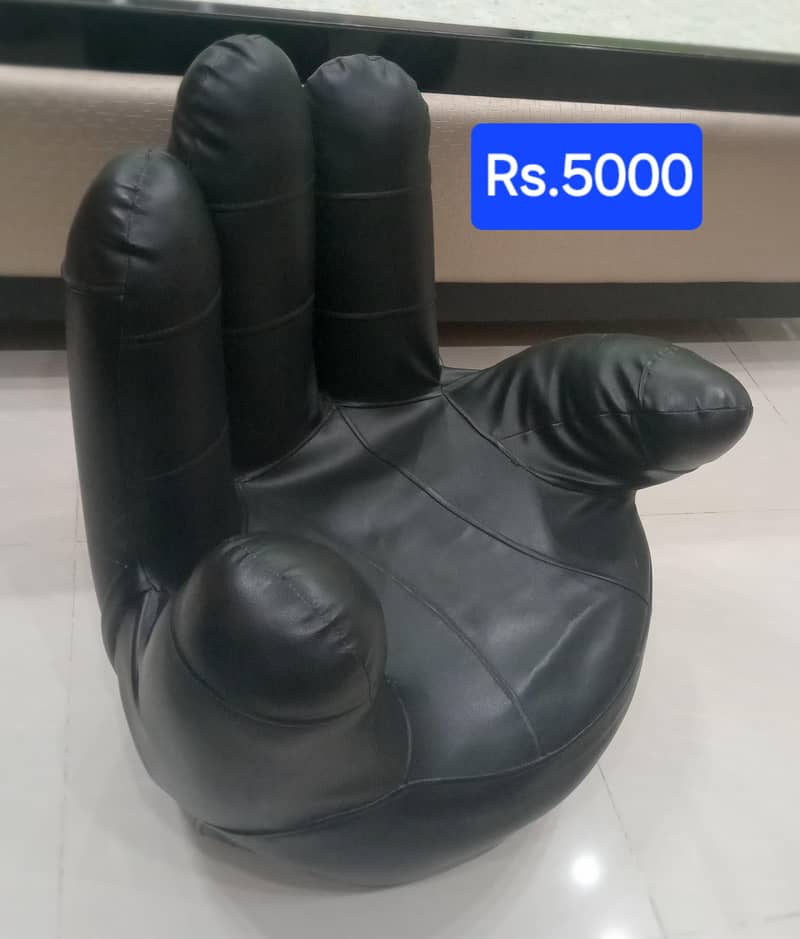 Hand Shaped Sofa/Chairs - 3 different Sizes 0
