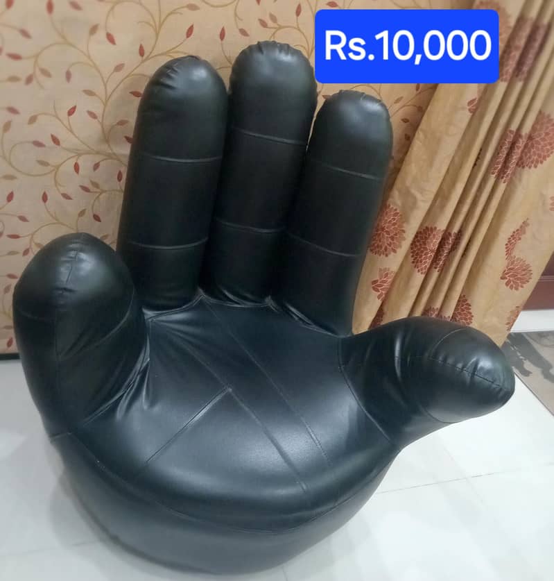 Hand Shaped Sofa/Chairs - 3 different Sizes 2