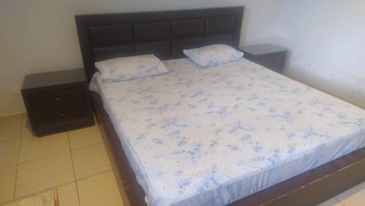 Double Bed with spring Mattress