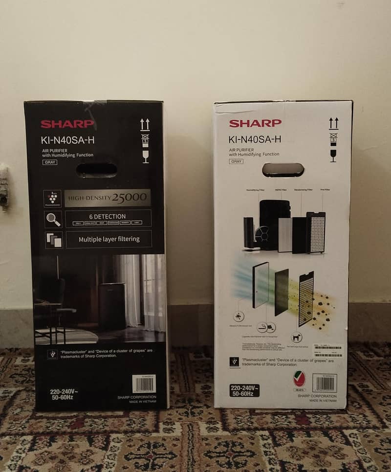 SHARP Air Purifier with humidifying function 1