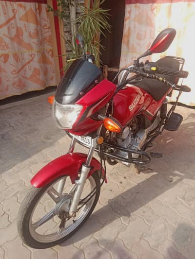 Suzuki 110 very good condition arjant for sale wattsapp 03077016822