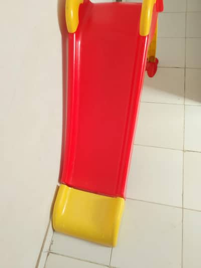 Kids Slide three steps with strong base (imported plastic) for home/ga