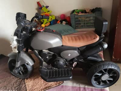 kids charging bike