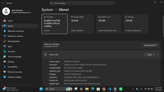 i5 8th Gen Touchscreen Laptop for Sale
