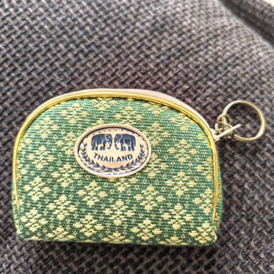 Coin Pouch Souvenir from Thailand with Key Ring