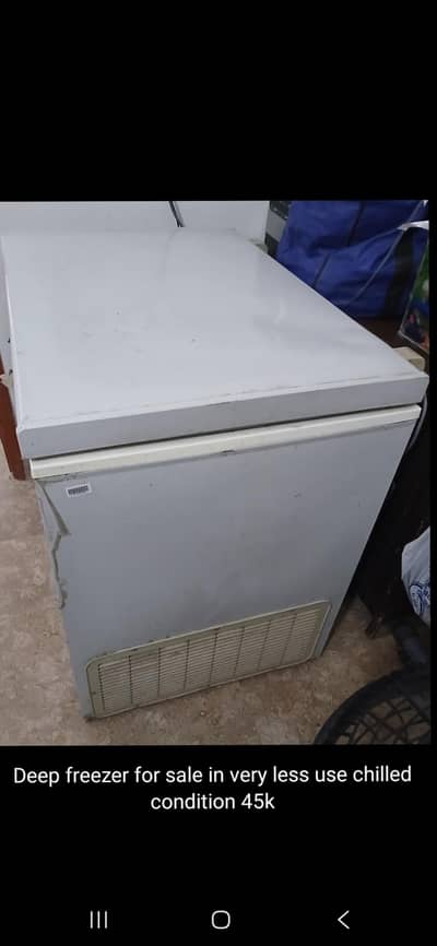 Dawlance single door deep freezer excellen