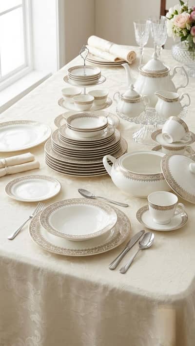 Original Johanson Bros England Bone China Dinner Set