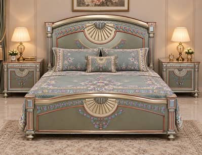 Beautiful bedset with 2 sidetables