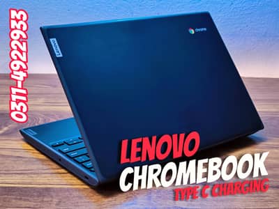 Lenovo Chromebook with Playstore | Type C Charging | 35W Charger