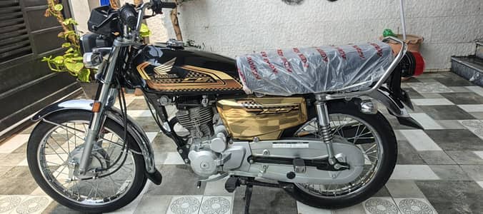 Honda cg 125|Honda CG 125 Self Start Gold| Model 2024/25|Low Millage