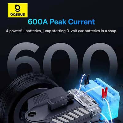 Baseus Super Energy Alpha Series Jump Starter 600A