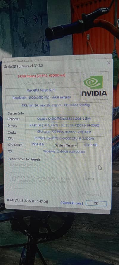 Qaudro k4200 4gb