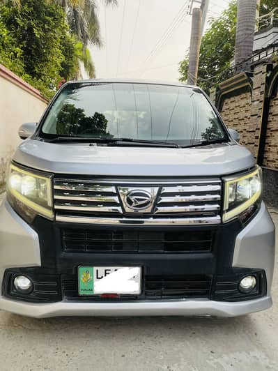 Daihatsu Move custom 2017 top of line hybrid radar and many more