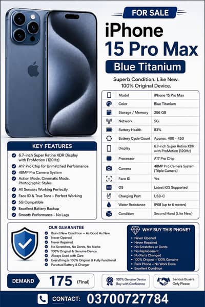 Apple iPhone 15 Pro Max