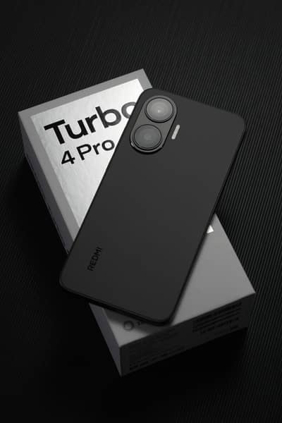 Redmi Turbo 4 Pro new condition 16GB 256GB 90 watt charger box