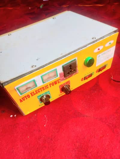 Inverter + Auto Battery Charger, Stabilizer