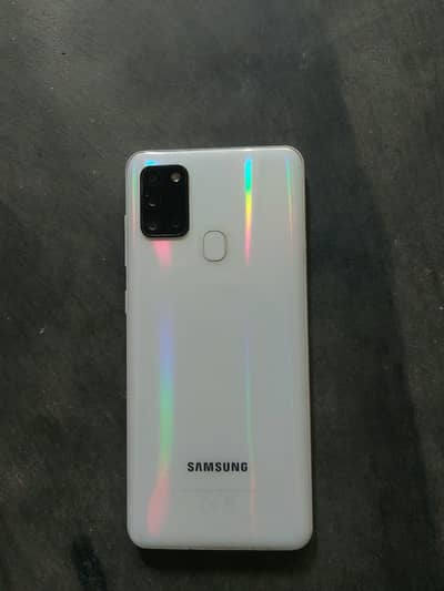 Samsung Galaxy A21s (4GB / 64GB) - White - Official PTA Approved