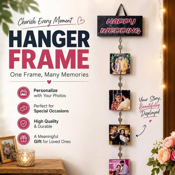 Customized Hanger Photo Frame