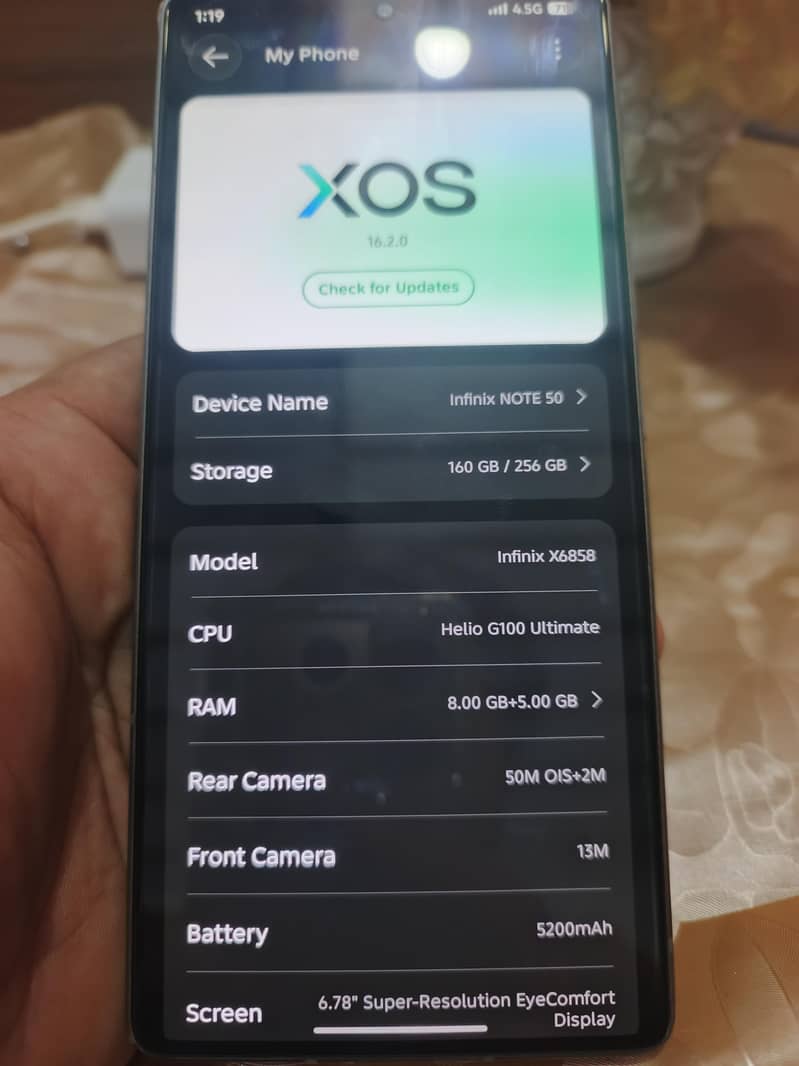 Infinix Note 50 4