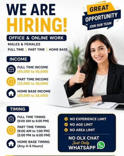 Apply now for online work