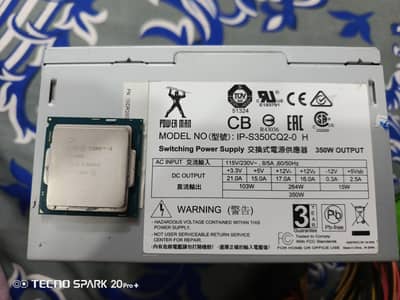 power supply and processor