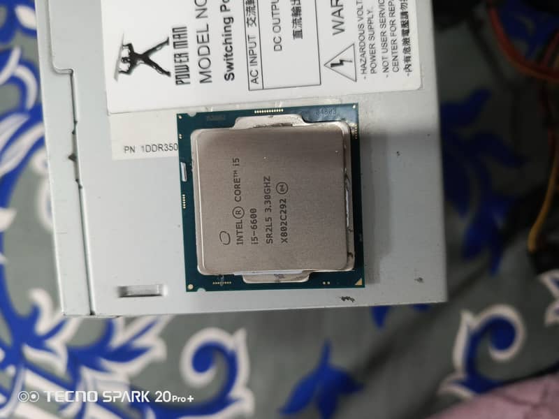 power supply and processor 1
