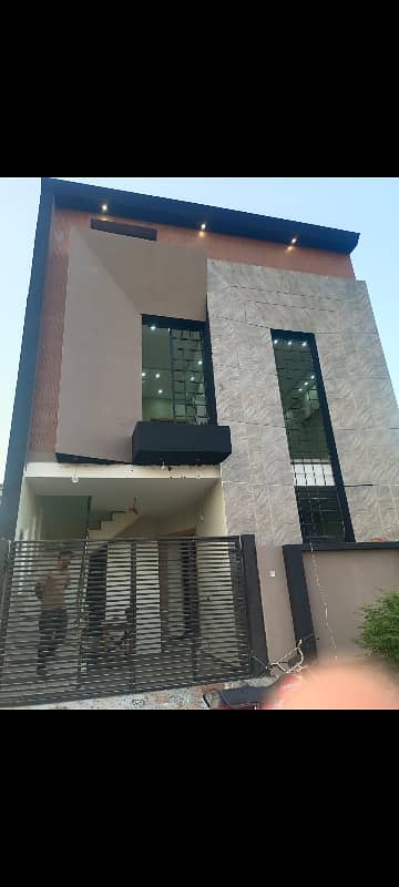 3 Marla Double Storey House Fr Sale Brand New Home Ideal And Hot Loction Carpet Road Water Electricity Available 3D Ultra Model Design Spanish Look Furnished Home With Wood Work Gated Society 24 Hour Security Guard Near Sozo Water Park Near Canal Road Luxury House Like A Dream House Registry Intqal Bank Finance Available