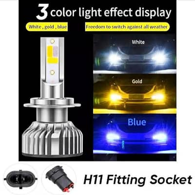 4 color Bright Led foglights