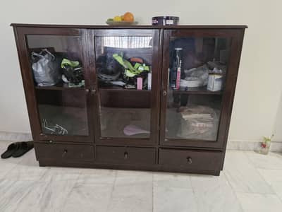 Wooden Crockery Cabinet for sale