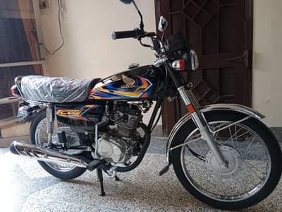 Honda cg 125 2027 model new Black