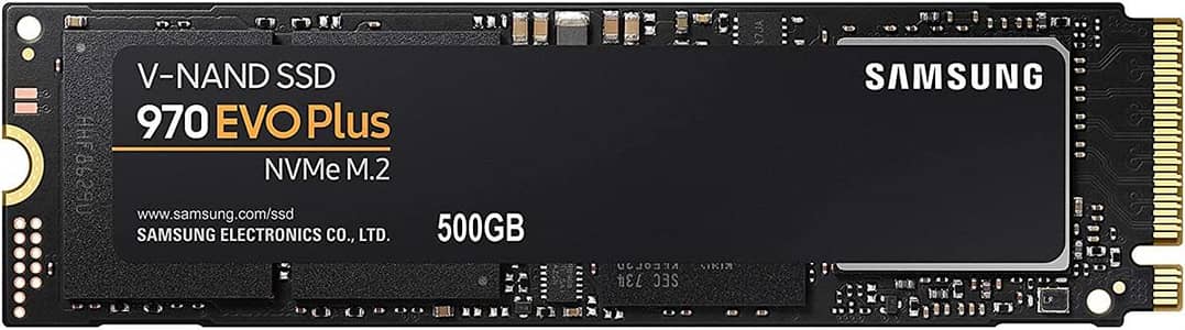 Samsung 970 EVOPlus 500 GB NVMe SSD