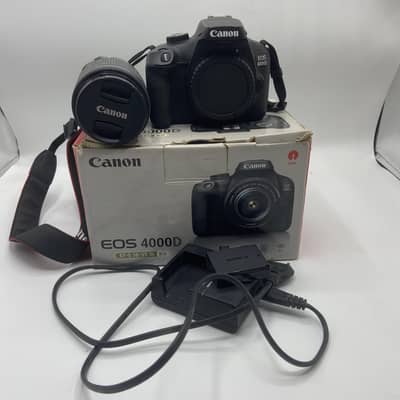 Canon 4000D DSLR Camera, working condition, used