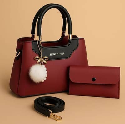 Hand Bag and Wallet Set for Women's
