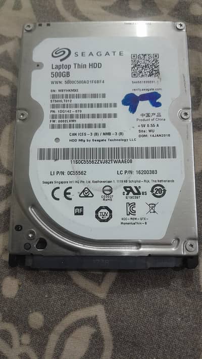 500 GB HDD