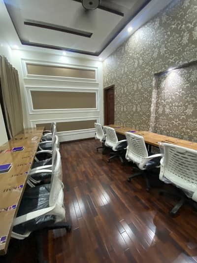 Full Furniahed Office 2ND Flour Prime Location Near UCP