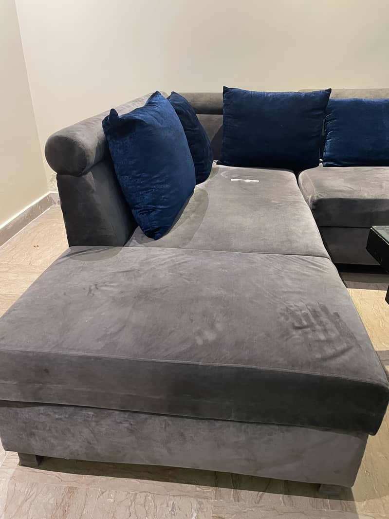 L shaped sofa 1